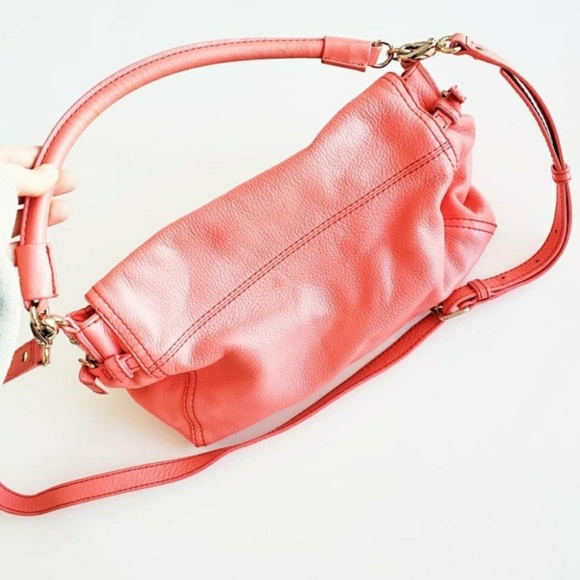 Kate Spade Coral Top Handle Foldover Zip Crossbody - Picture 3 of 5